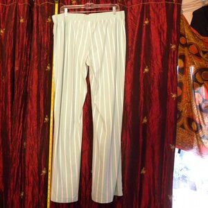 Duffield Lane Mint and White Pinstripe Pajama Bottoms